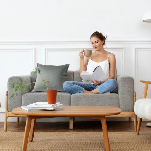 Velvet Throw Pillow Cover Cushion Cases for Sofa Bed 16"x16" Gray - Picture 6 of 6